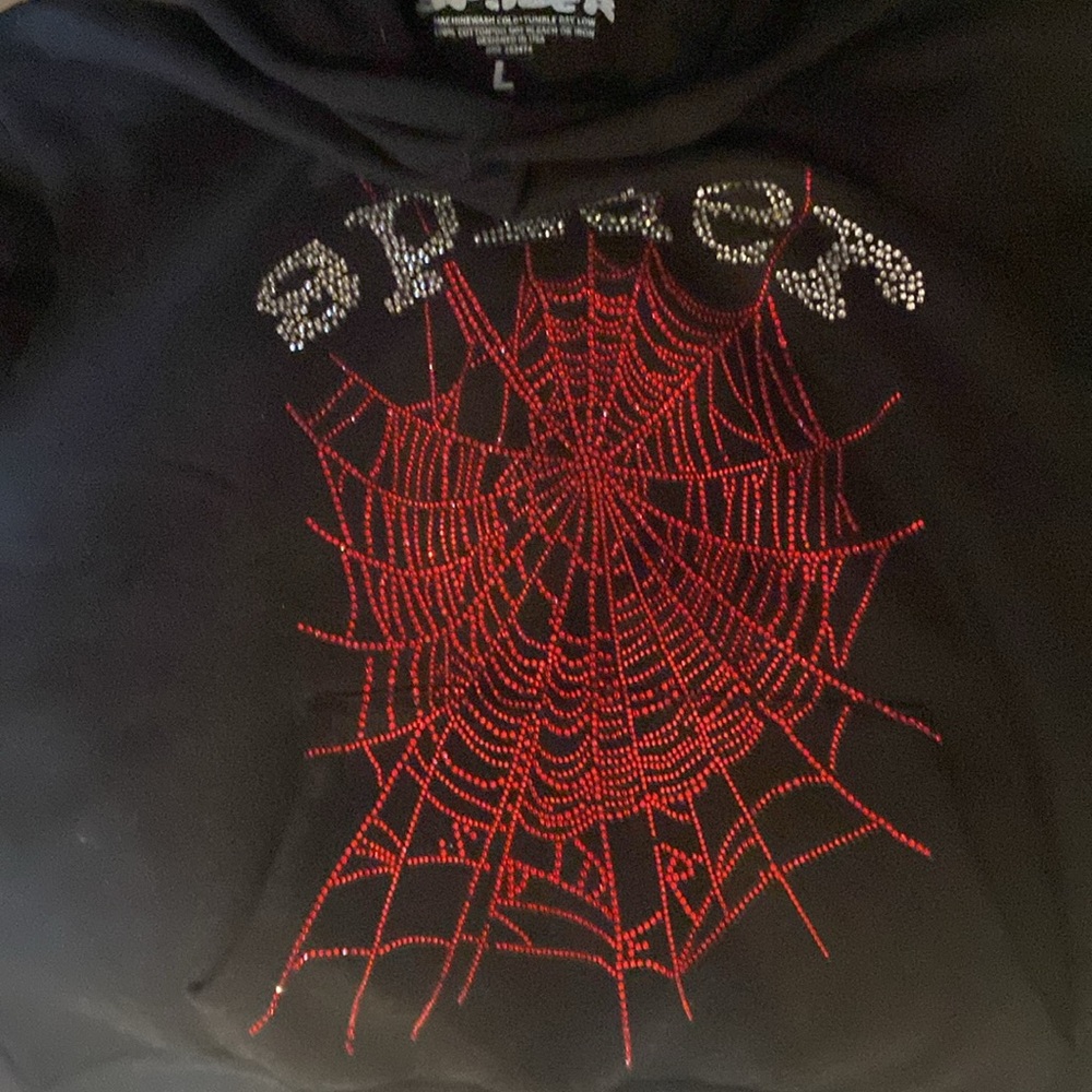 OG Rhinestone Sp5der hoodie - Picture 3 of 3